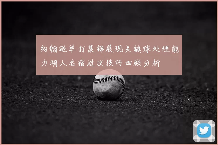 约翰逊单打集锦展现关键球处理能力湖人名宿进攻技巧回顾分析